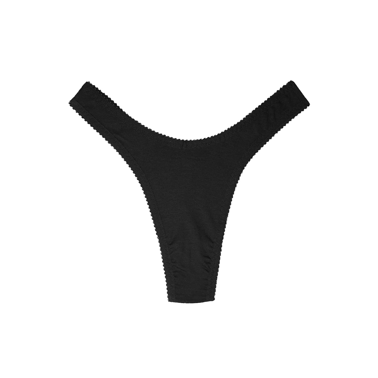 Cheryl Thong Black Mesh