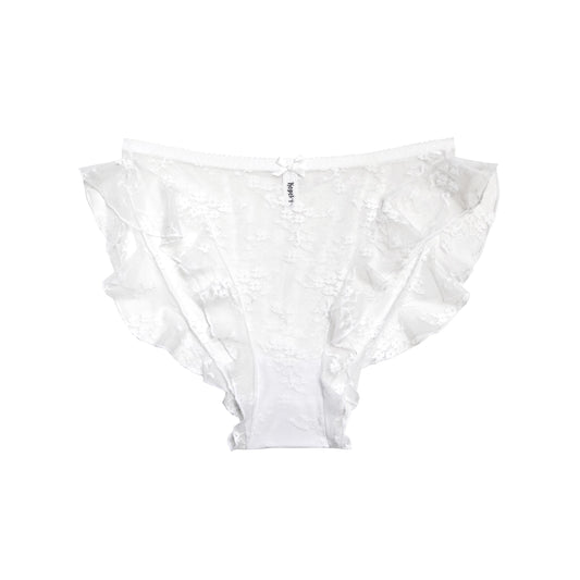 Delphine Knickers White Clover Lace