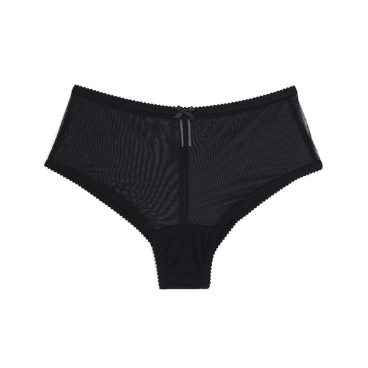 Janet Knickers Black Mesh
