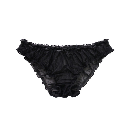 Mesh Ruffle Knickers | Judith by Hopeless Lingerie