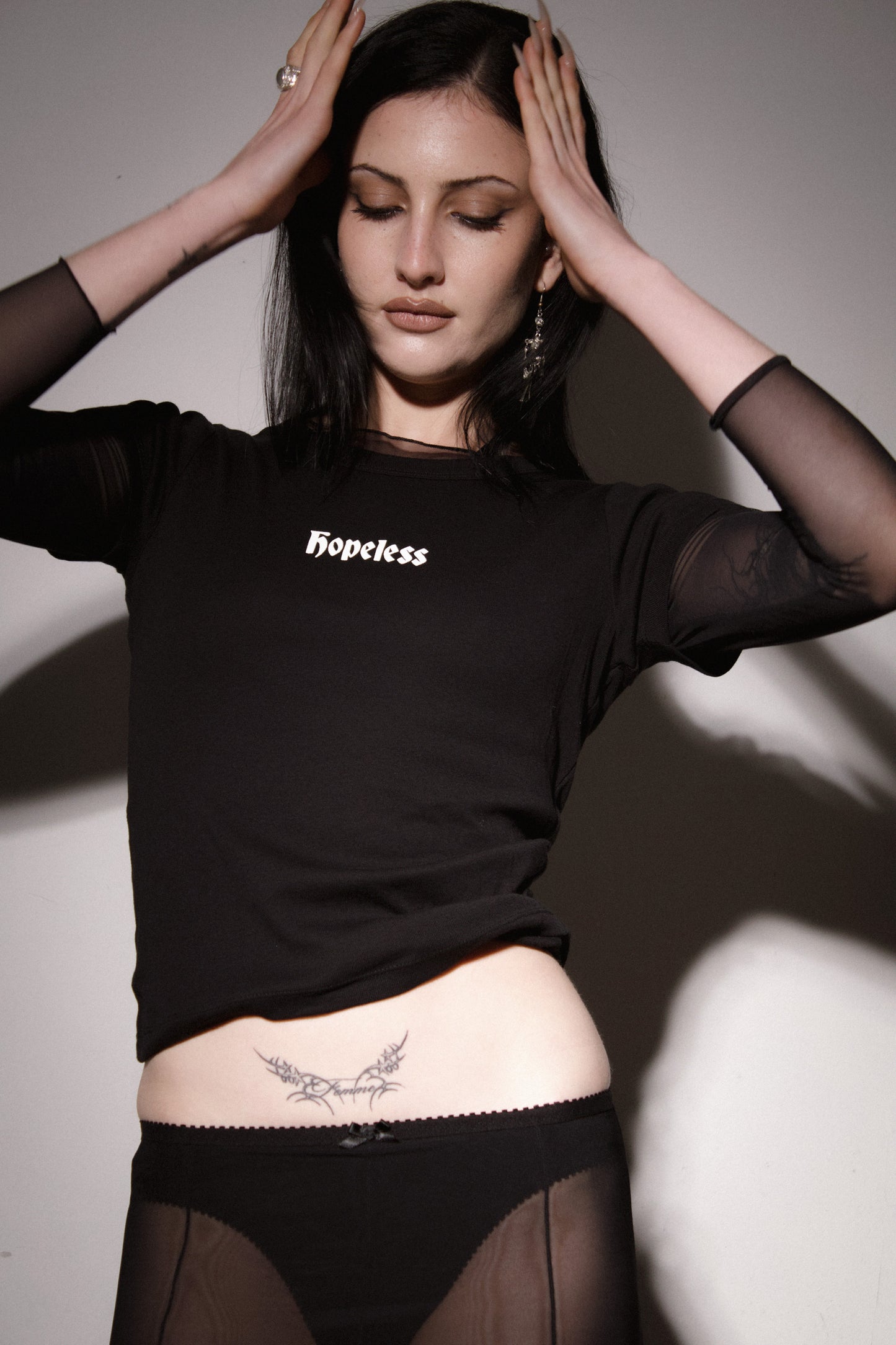 Hopeless Rib Baby Tee