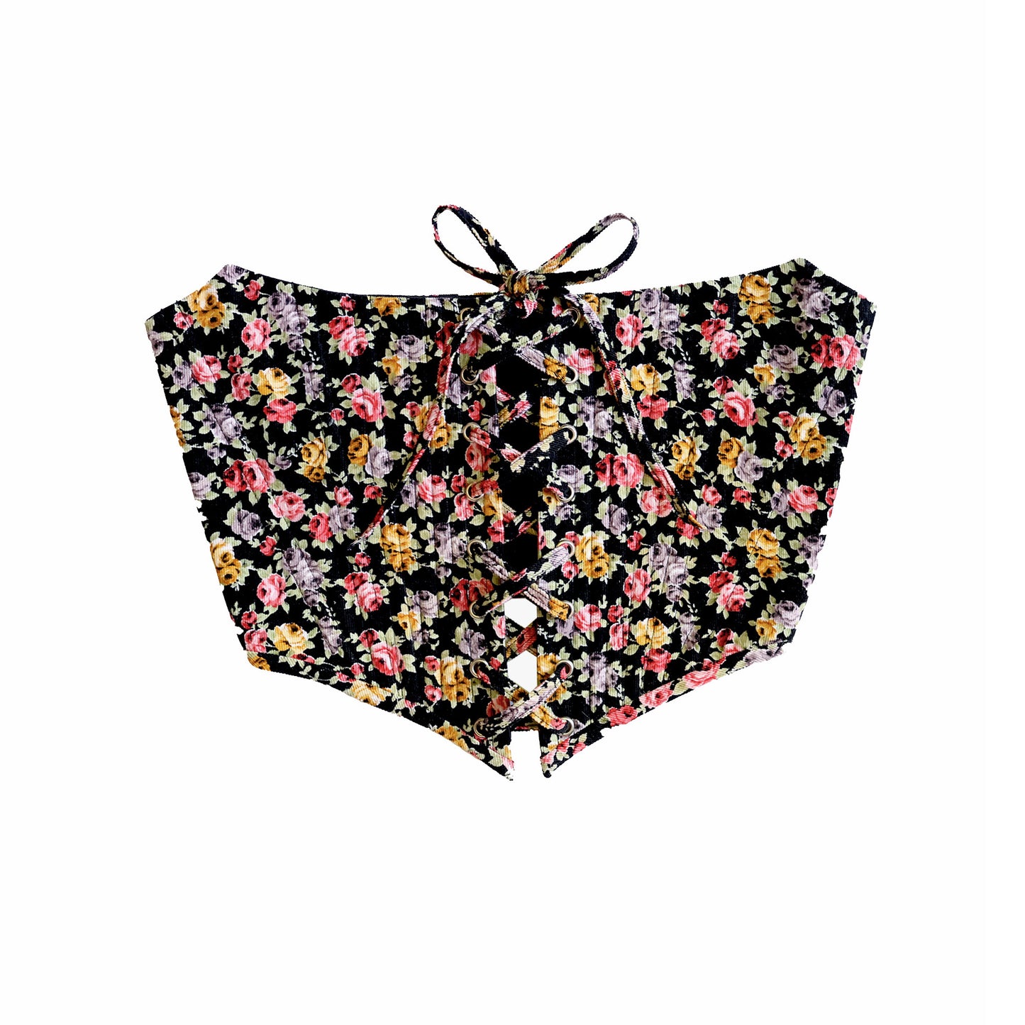 Luella Corset Floral Corduroy