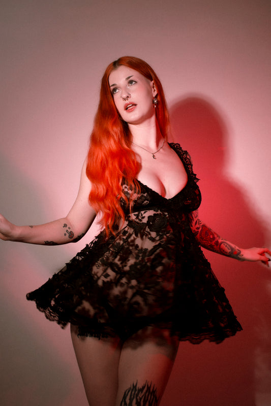Pepper Babydoll Hex Lace
