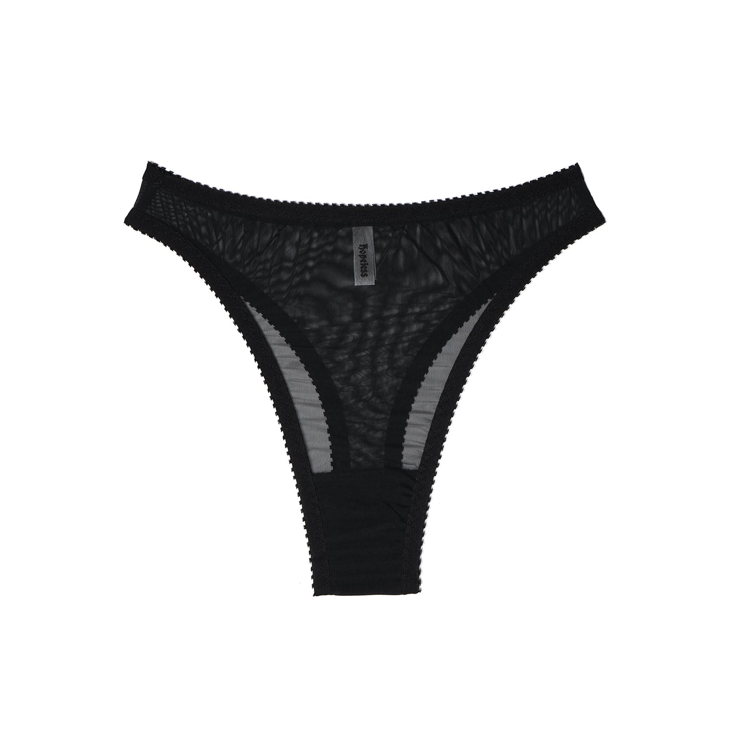 Sabrina Thong Black Modal Jersey