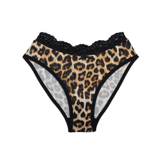 Leopard Print Underwear | Sylvie by Hopeless Lingerie
