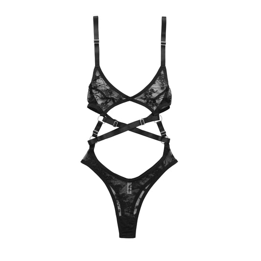 Lace Lingerie Bodysuit | Varla by Hopeless Lingerie