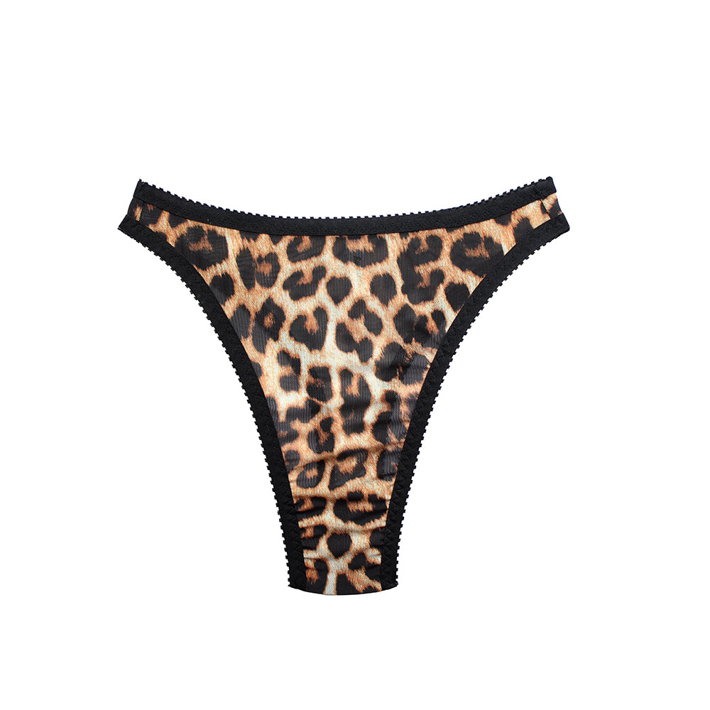 Leopard Print Thong Underwear  Made in Australia by Hopeless – Hopeless  Lingerie