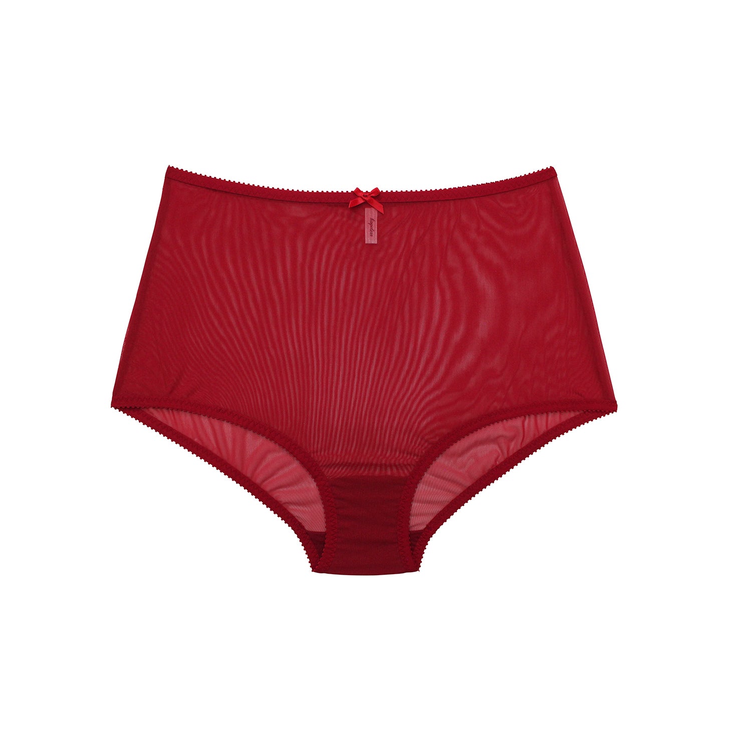 Red Underwear  High Waisted Lingerie Made in Australia by