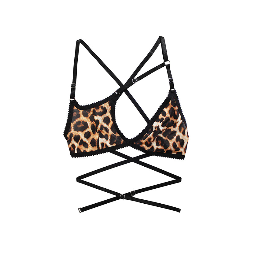Leopard Print Underwear  Plus Size Lingerie Australian Made by Hopeless –  Hopeless Lingerie