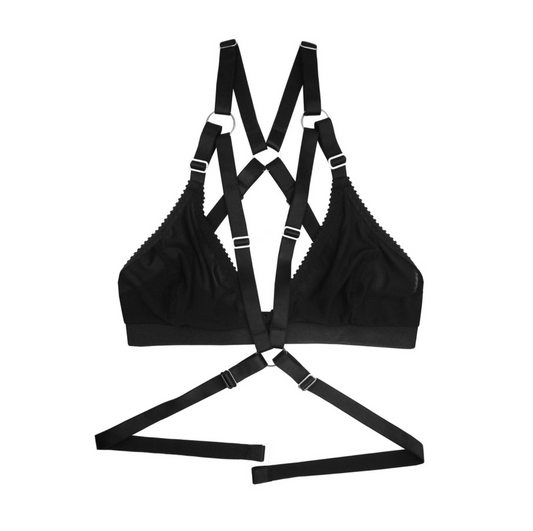 Suzy Bralette Black Mesh