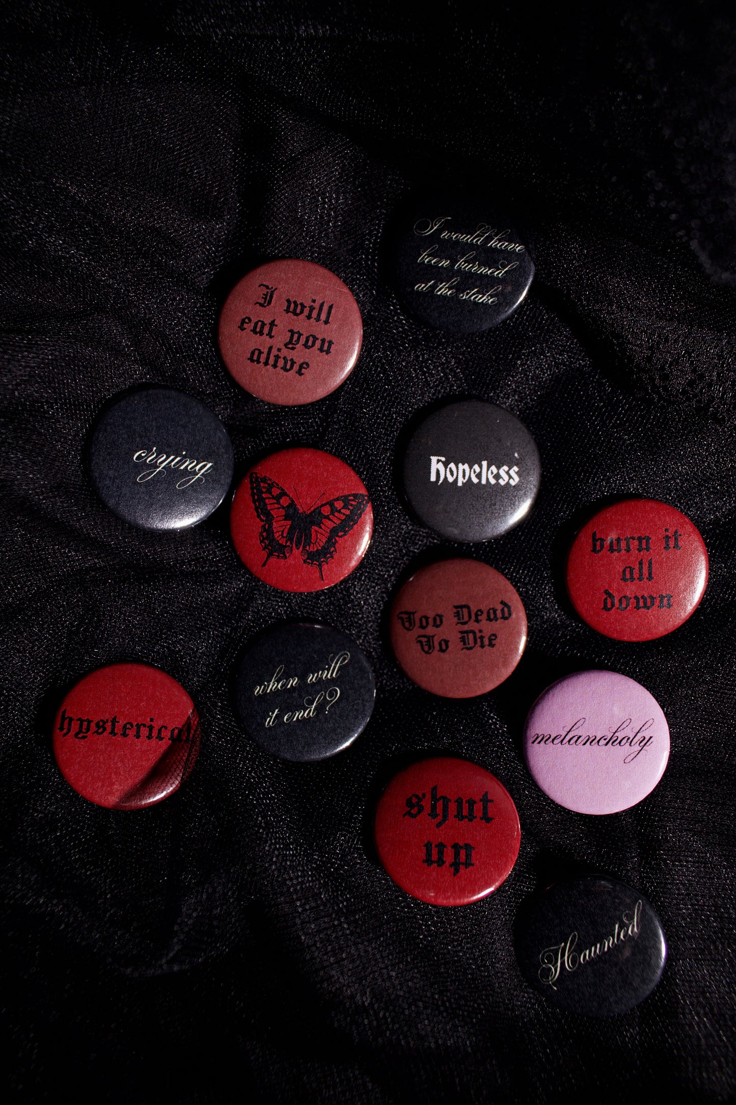 Mystery Badge 6 Pack