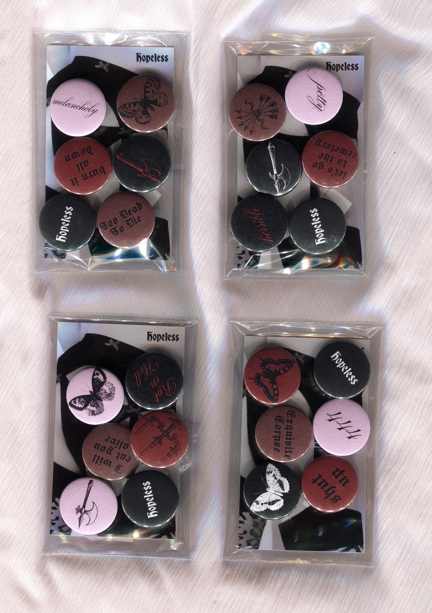 Mystery Badge 6 Pack