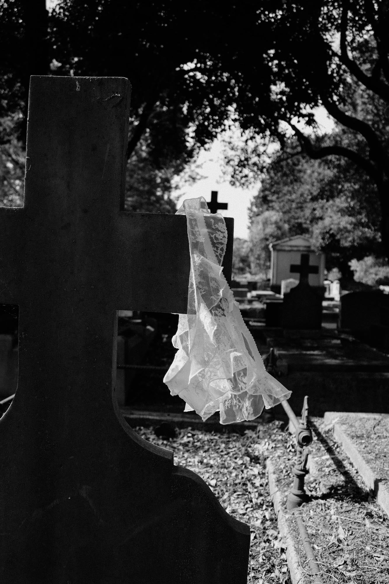 Delphine Knickers White Clover Lace