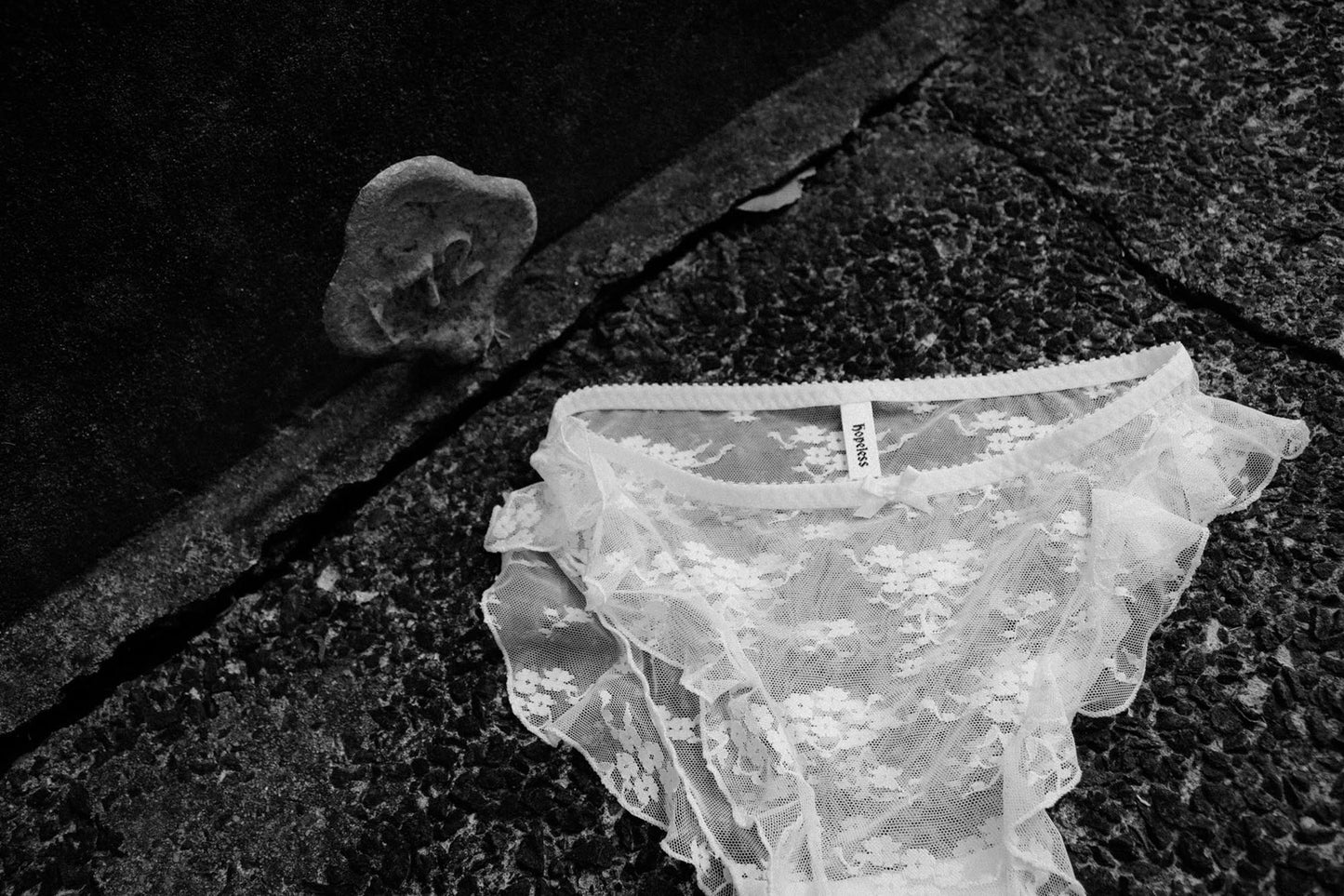 Delphine Knickers White Clover Lace