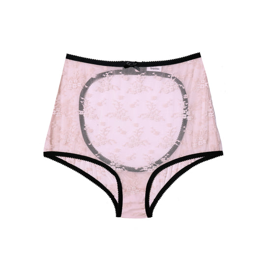 Charlotte Knickers Pink Clover Lace