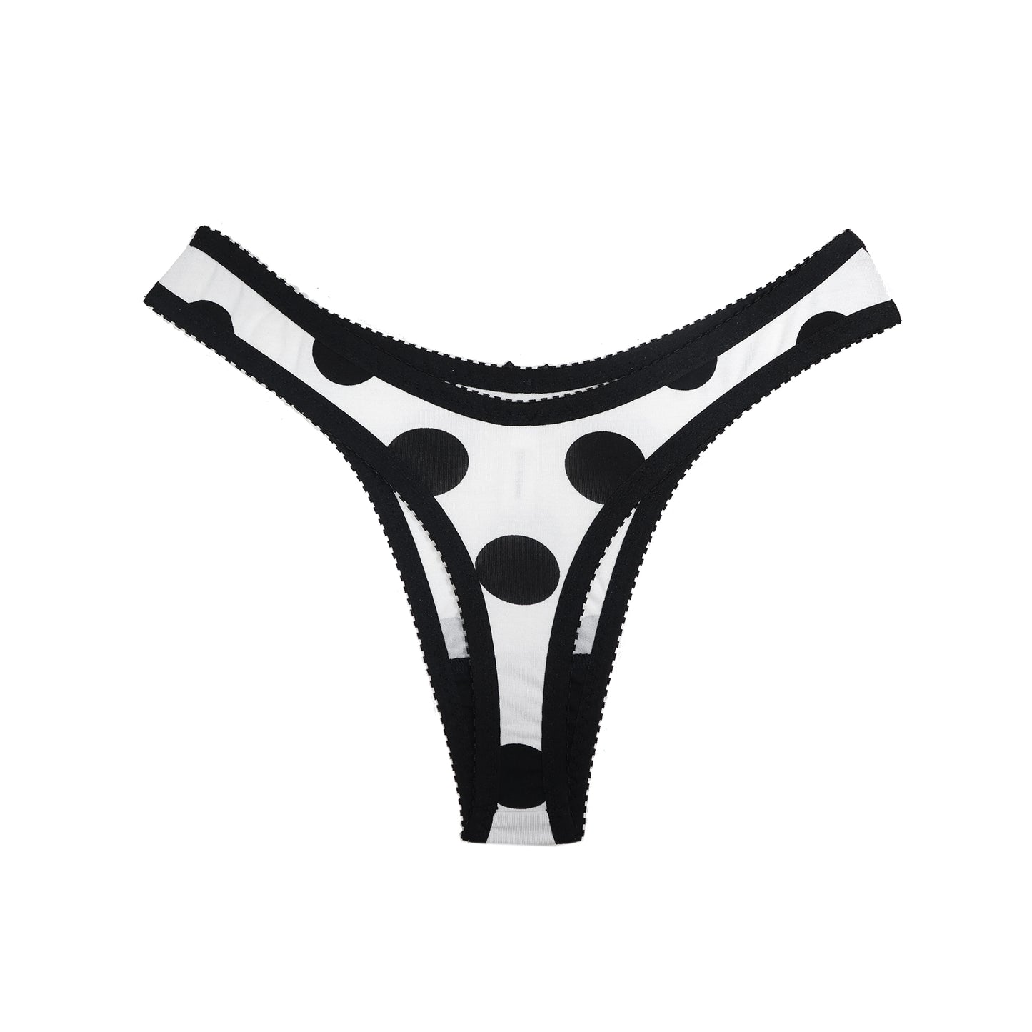 Cheryl Thong White Polka Dot Jersey