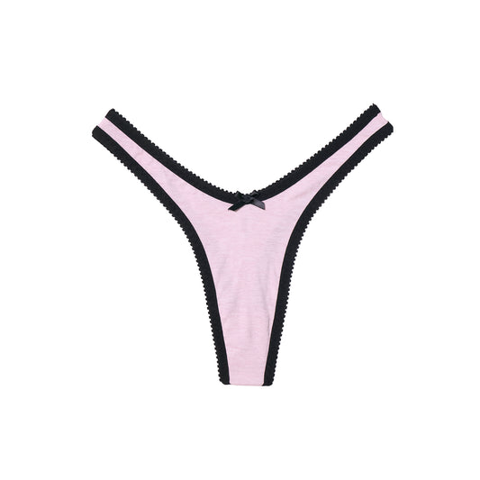 Pink Thong | Cheryl by Hopeless Lingerie