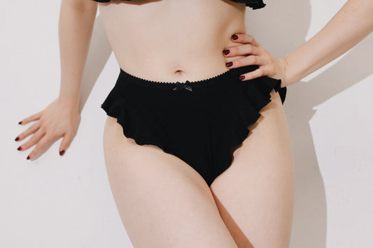 Delphine Knickers Black Modal Jersey