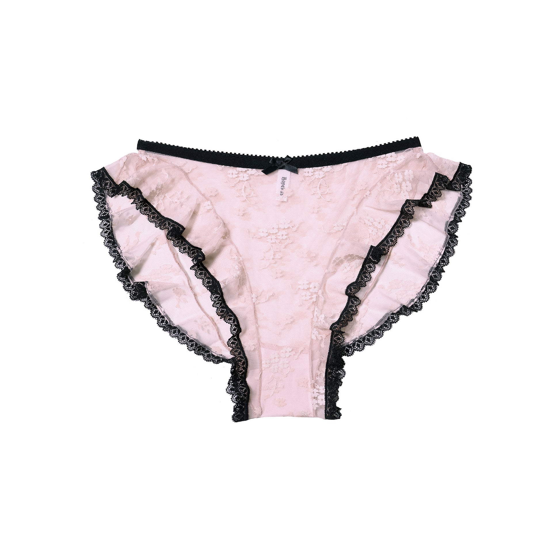 Pink French Knickers | Delphine by Hopeless Lingerie