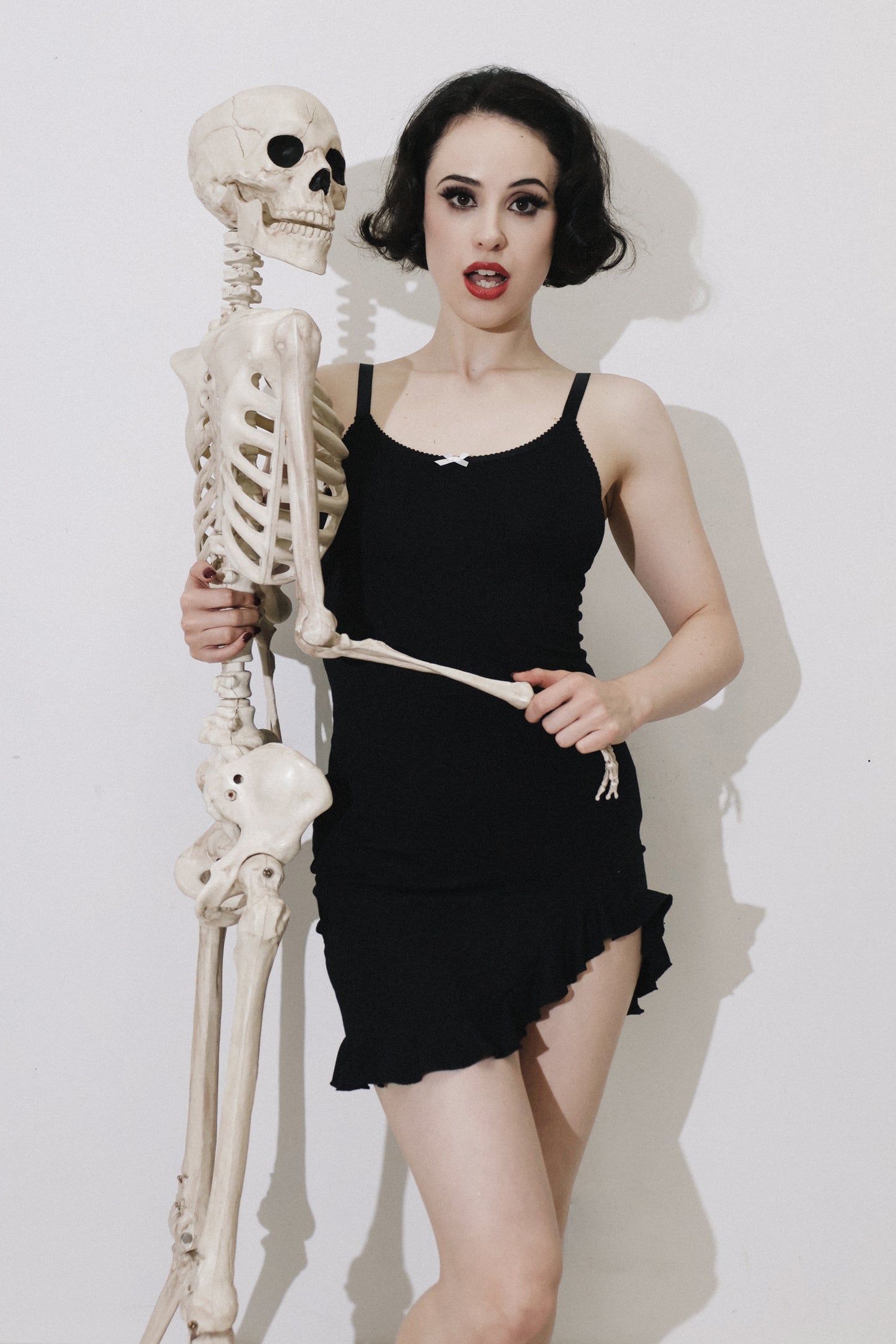 Eloise Nightie Black Modal Jersey