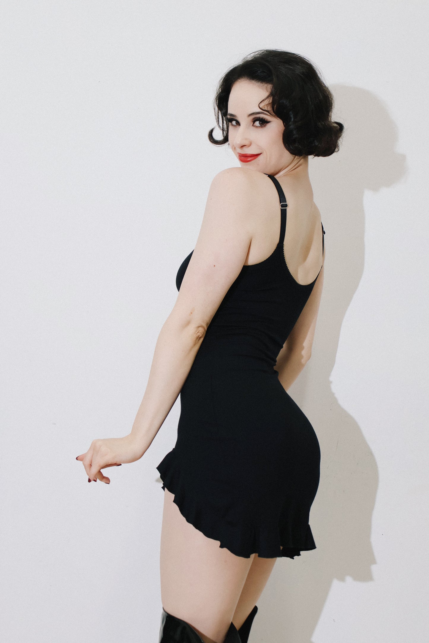 Eloise Nightie Black Modal Jersey