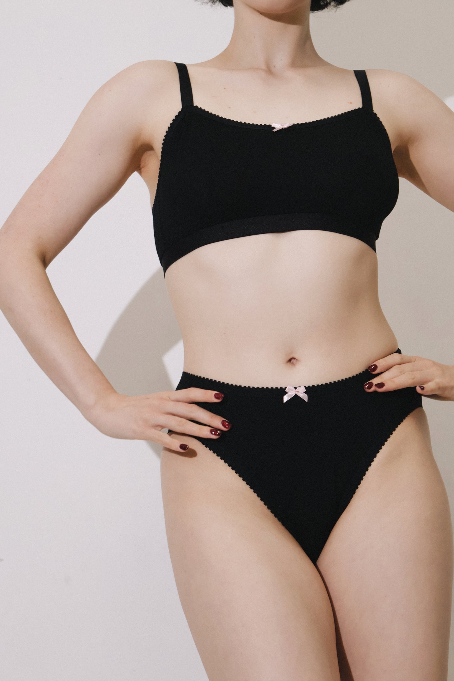Sylvie Knickers Black Modal Jersey