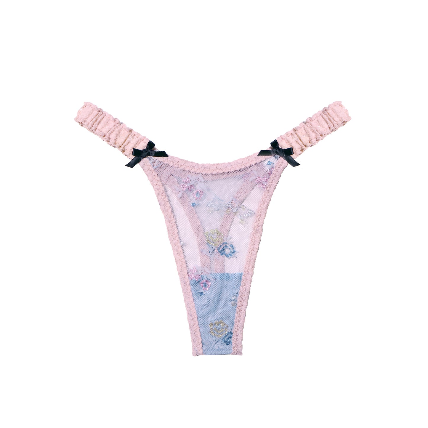 Etienne Thong Pale Blue Mesh