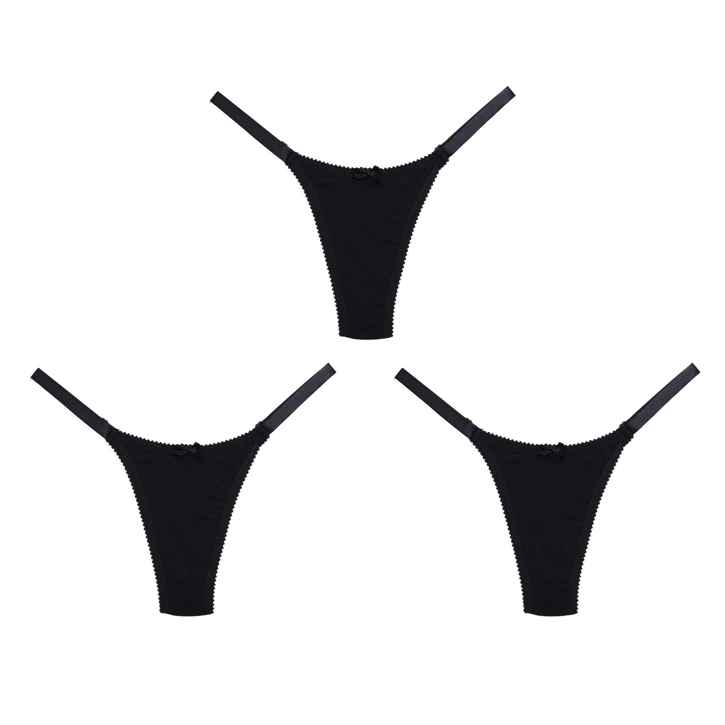 Etienne Thong Black Modal Jersey 3 Pack