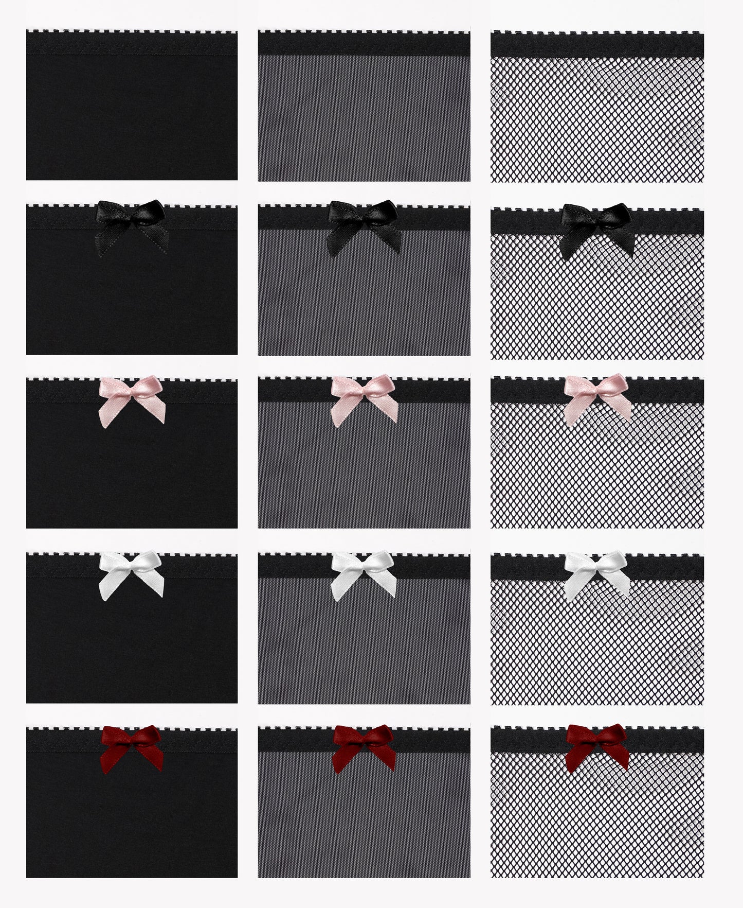 Cheryl Thong Black Mesh