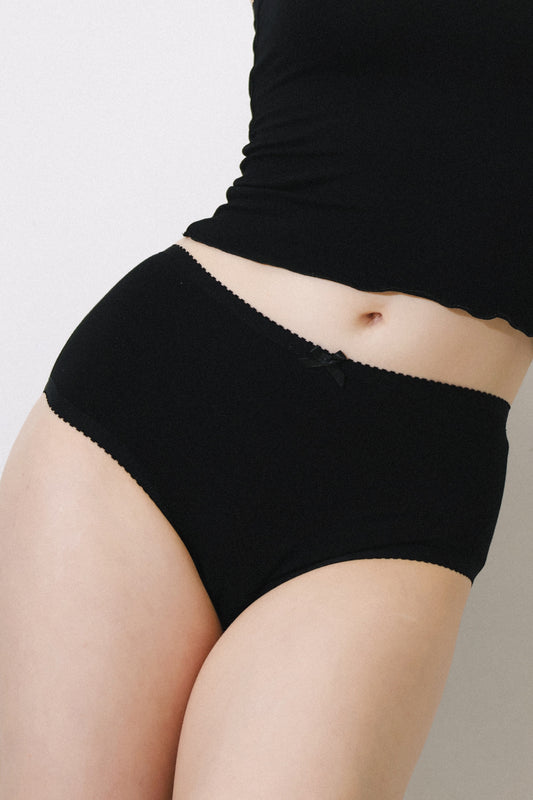 Janet Knickers Black Modal Jersey