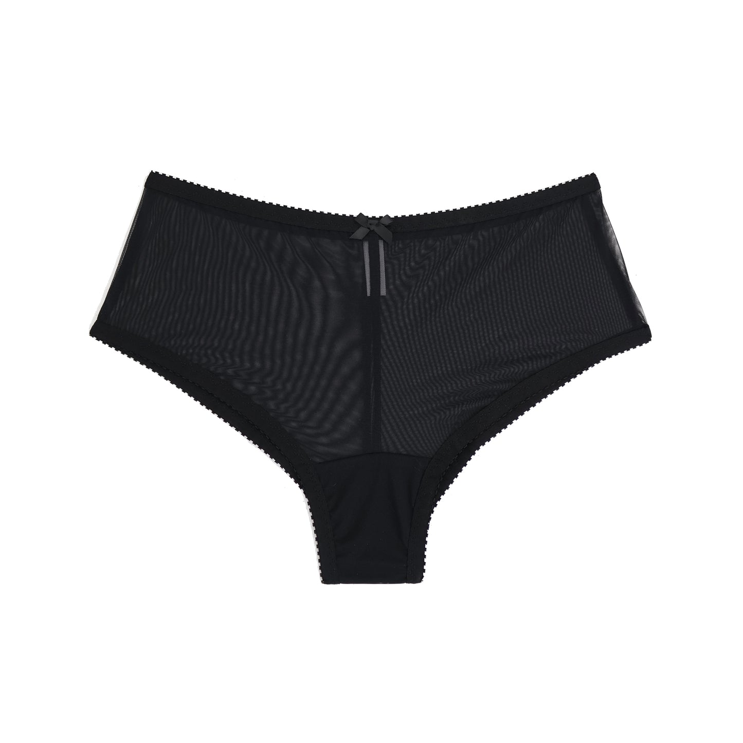 Janet Knickers Black Mesh