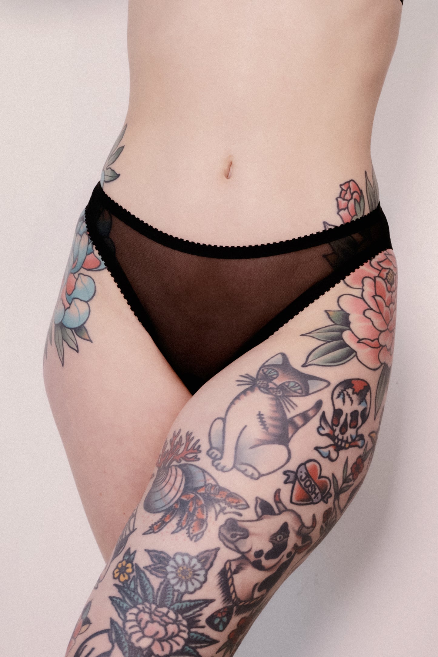 Kelly Knickers Black Modal Jersey