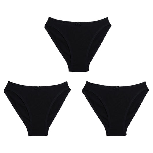Kelly Knickers Black Modal Jersey 3 Pack