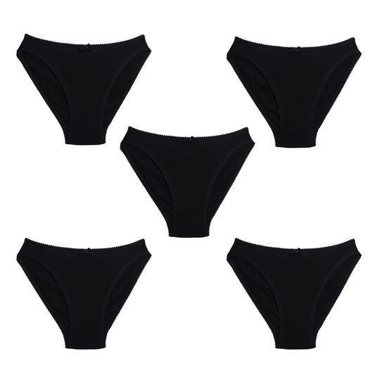 Kelly Knickers Black Modal Jersey 5 Pack