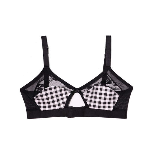 Gingham Bralette | Leona by Hopeless Lingerie