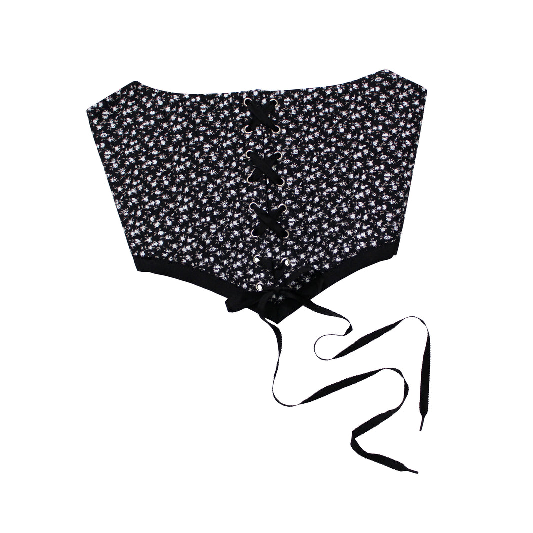 Lula Lace Corset Top Lys Gul