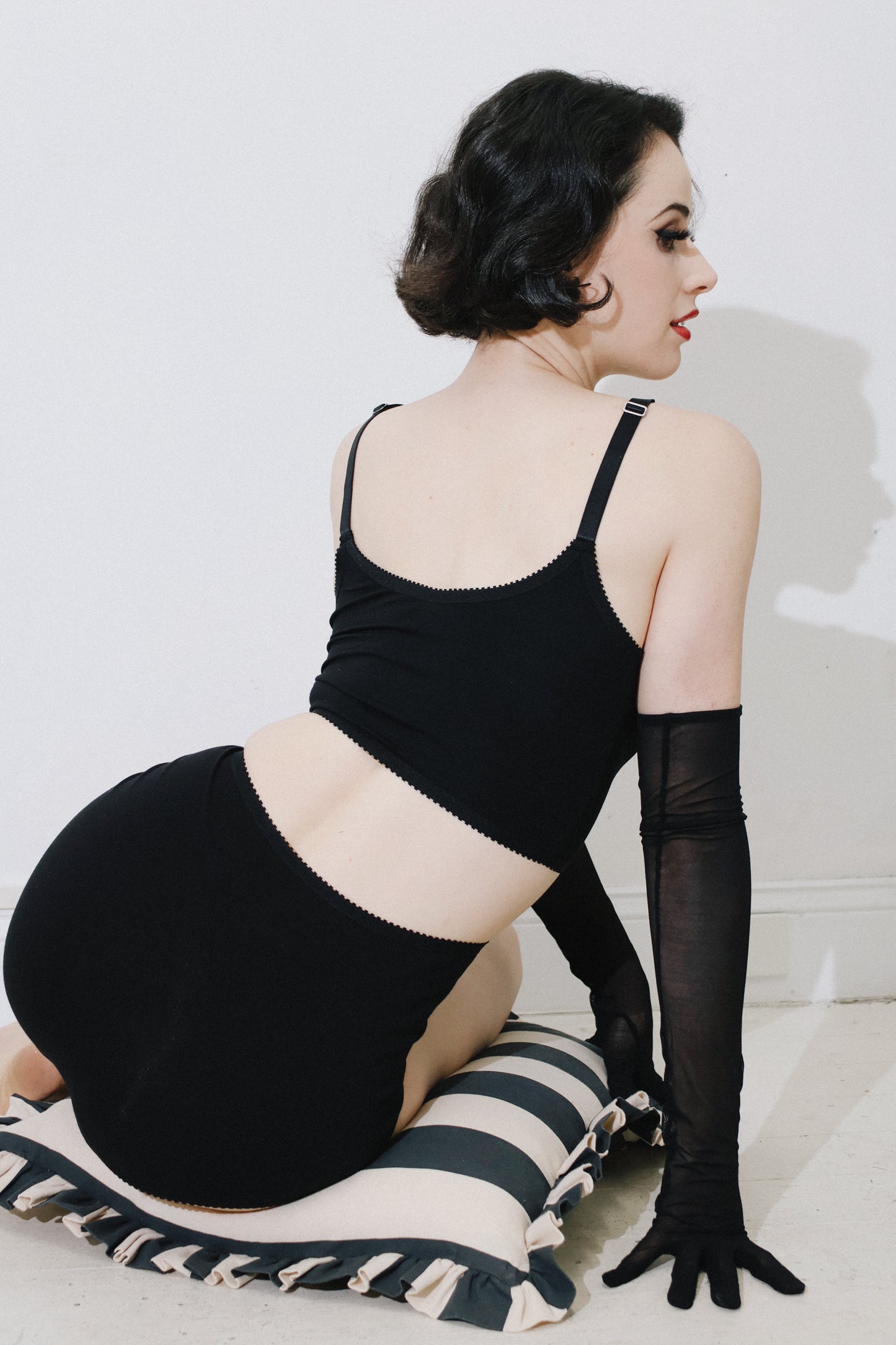 Jeanne Knickers Black Modal Jersey