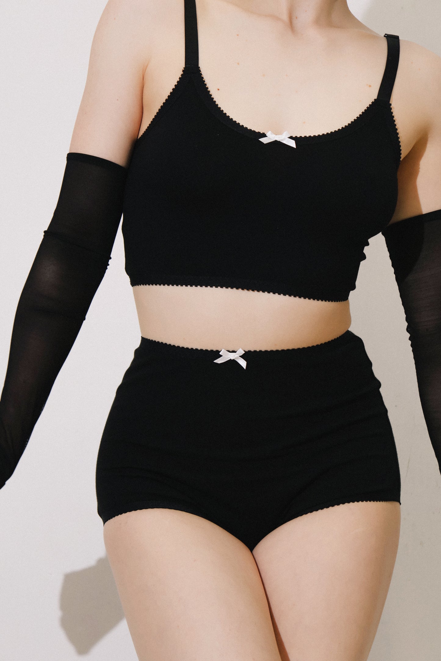 Jeanne Knickers Black Modal Jersey