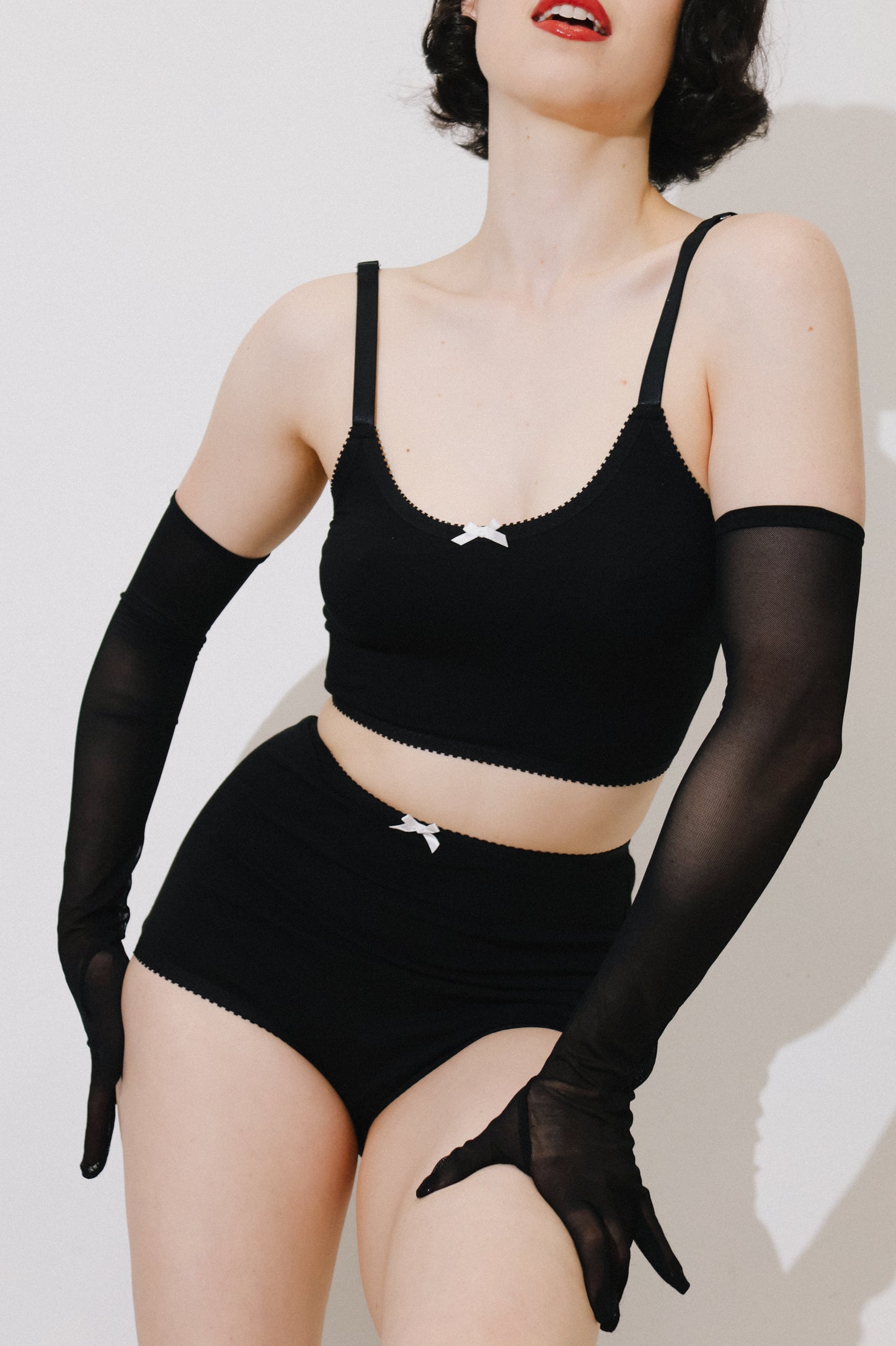 Nancy Cami Black Modal Jersey