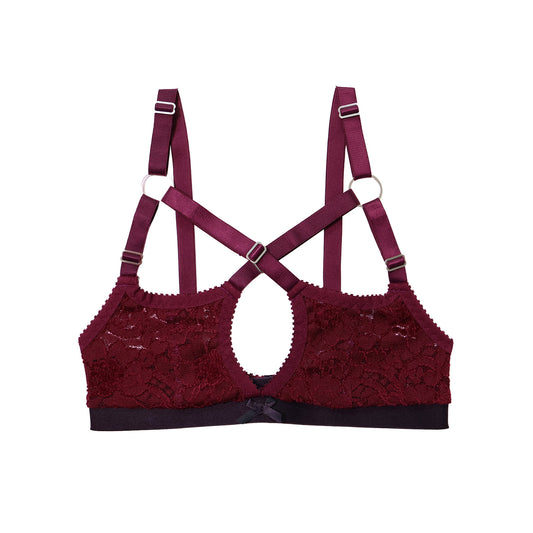 Pamela Bralette Purple Lace