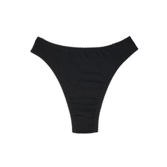 Sabrina Thong Black Modal Jersey