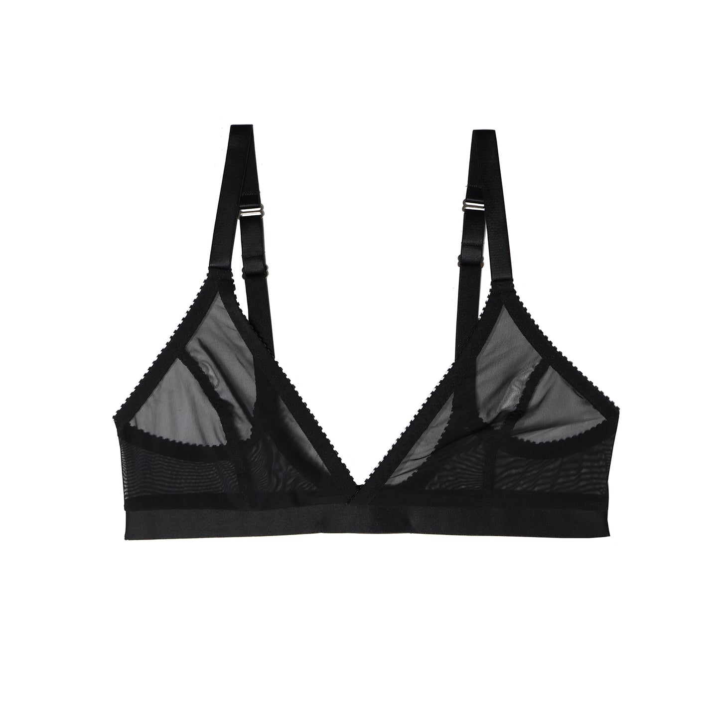 Sally Bralette Black Mesh