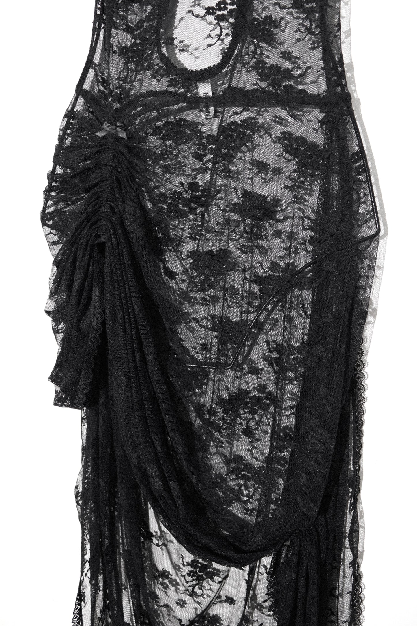 Zizette Dress Black Clover Lace