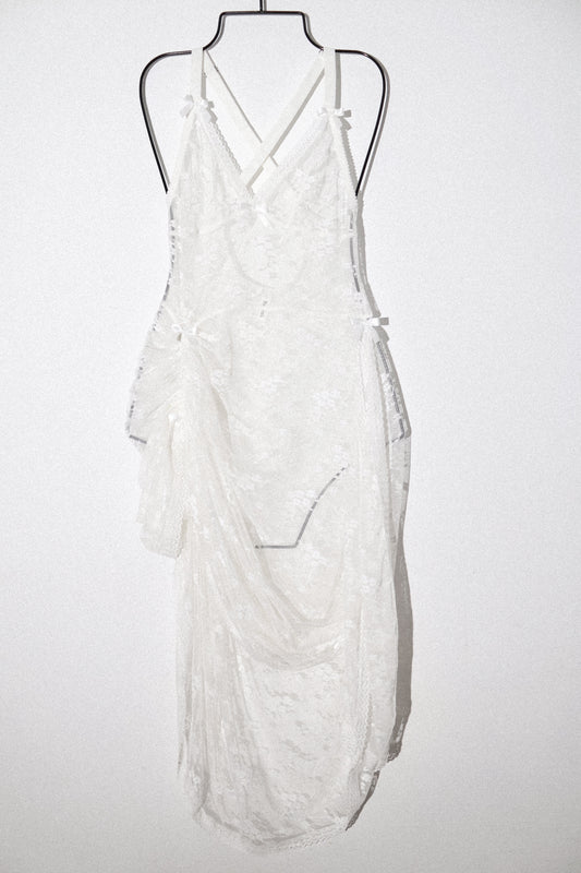 Zizette Dress White Clover Lace