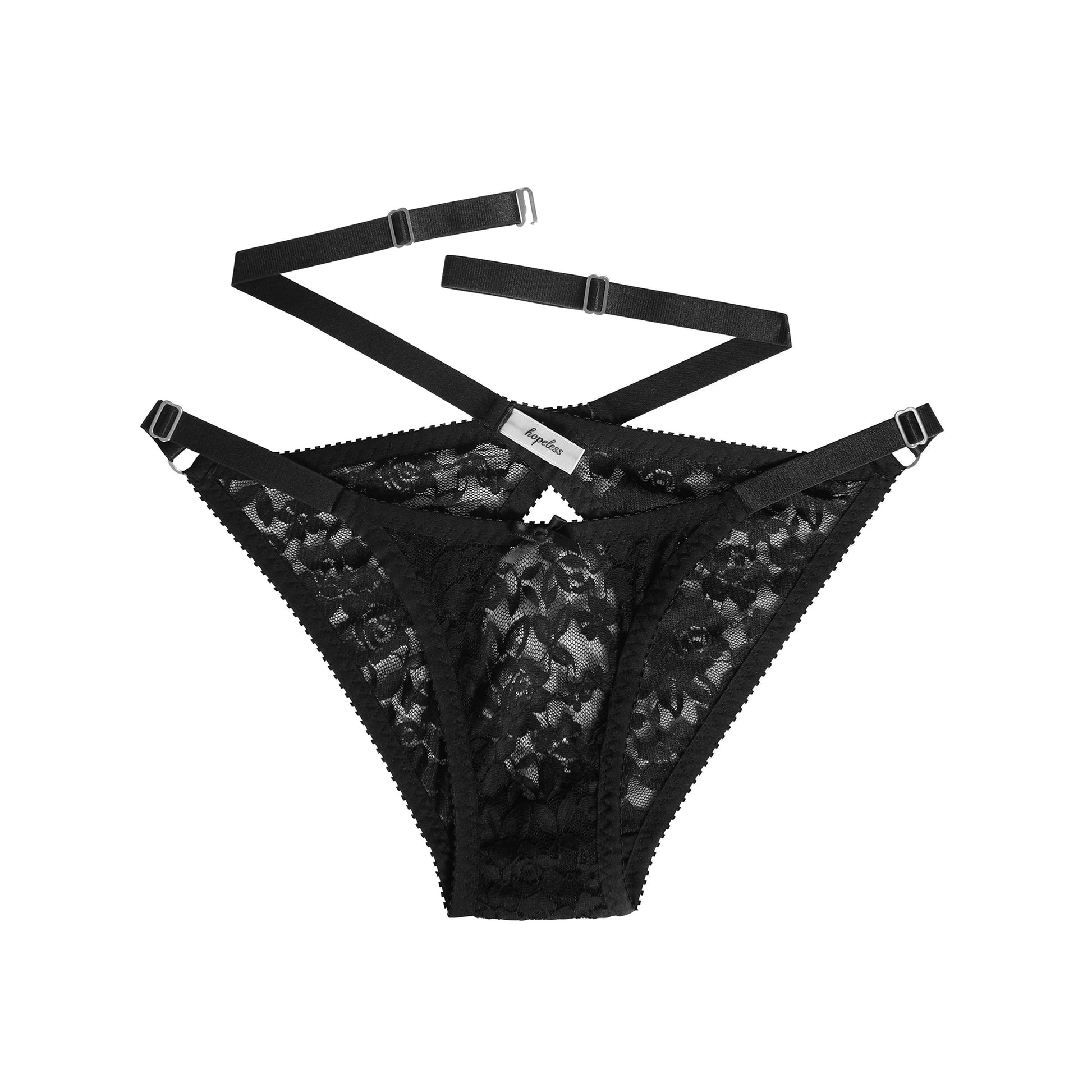 Black Lace Underwear | Lauren by Hopeless Lingerie