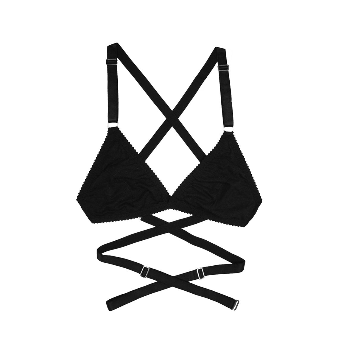 Black Modal Jersey Flares | Ethical Lingerie Made in Australia by ...