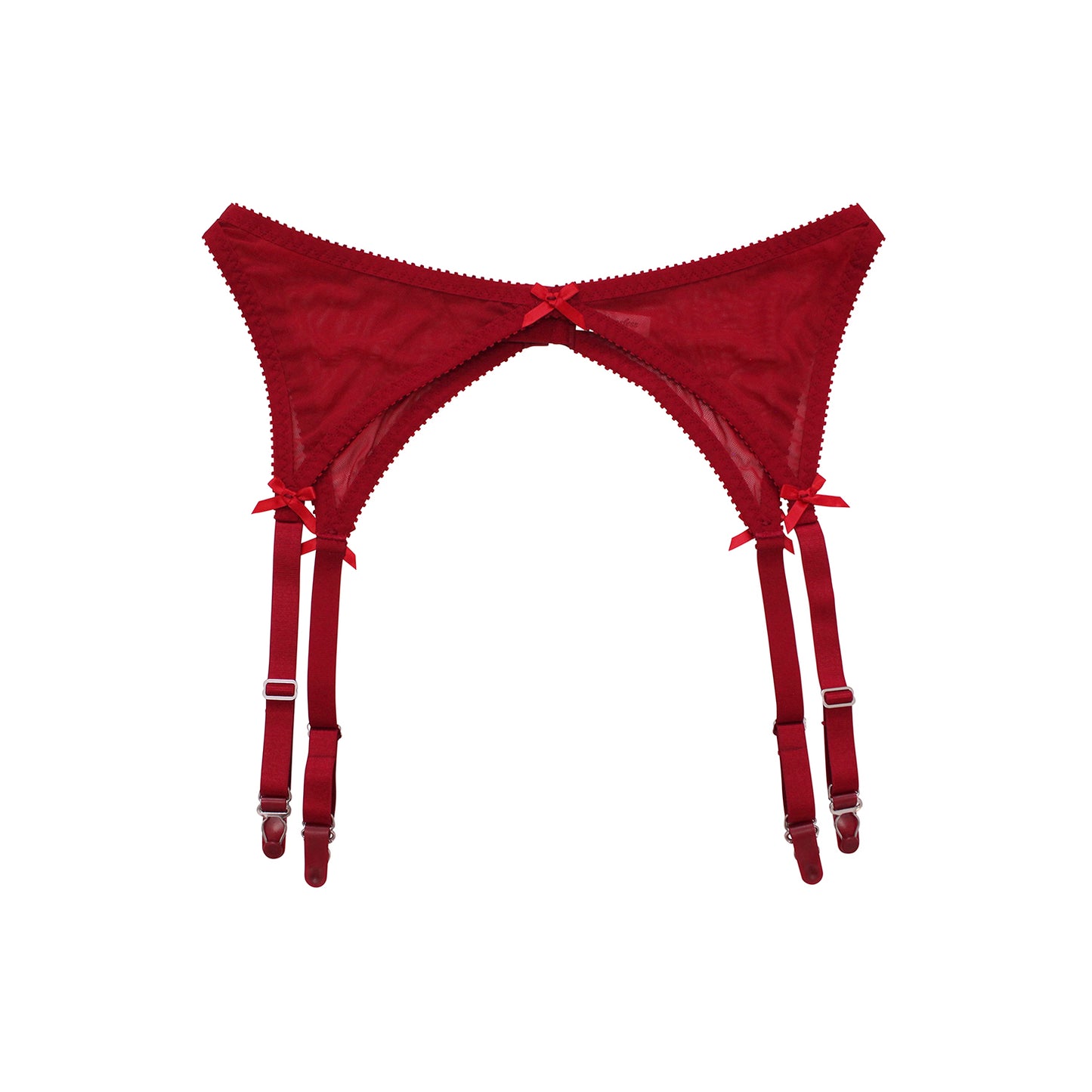 Shelly Suspender Red Mesh